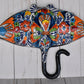 Collection of Ceramic Sculptures Hanging Manta Ray