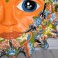 Huge Extra Large 27" Length Hanging Talavera Sun's