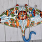 Collection of Ceramic Sculptures Hanging Manta Ray