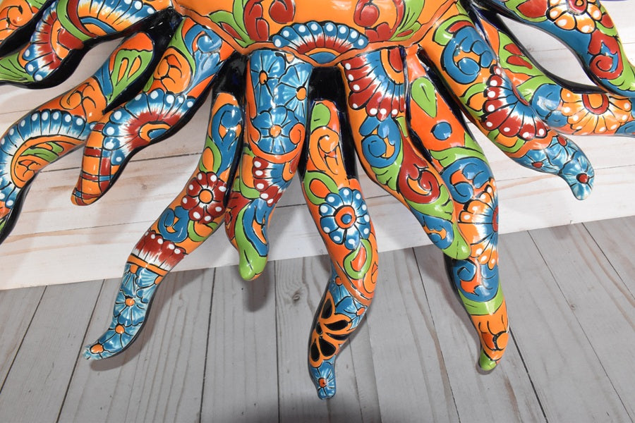 Glowing Extra Large 28" D Classic Talavera Sun