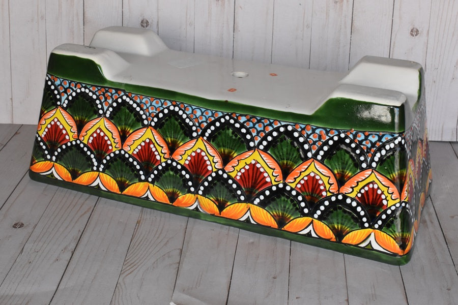 Rectangular Window Talavera Boxes