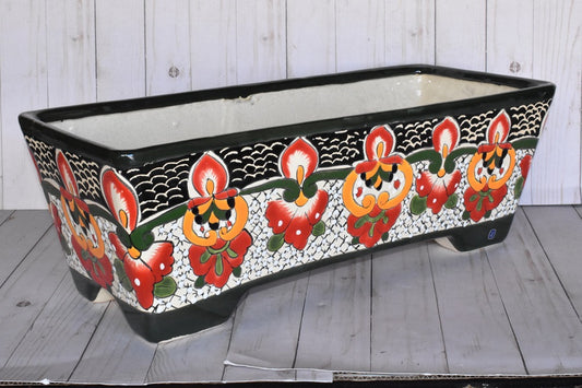 Rectangular Window Talavera Boxes