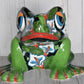 Talavera Flower Planter Frog