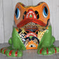 Talavera Flower Planter Frog