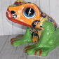 Talavera Flower Planter Frog