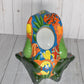 Talavera Flower Planter Frog