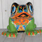 Talavera Flower Planter Frog