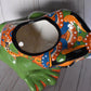 Talavera Flower Planter Frog