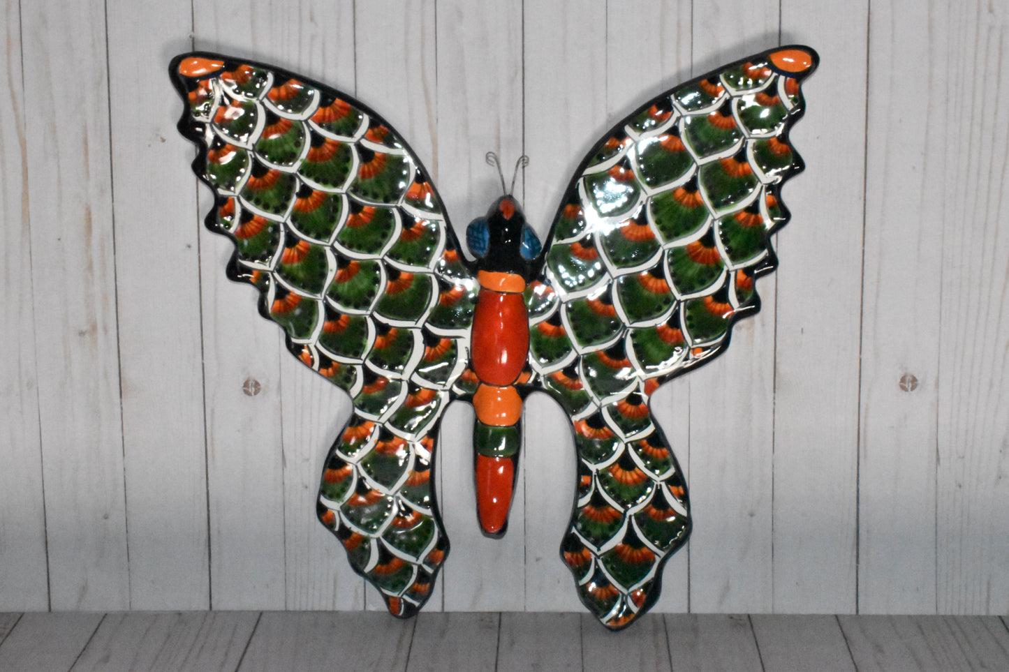 EXTRA LARGE WALL TALAVERA BUTTERFLIES
