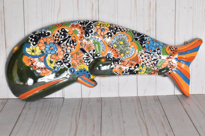 Wall Whale Talavera Collection