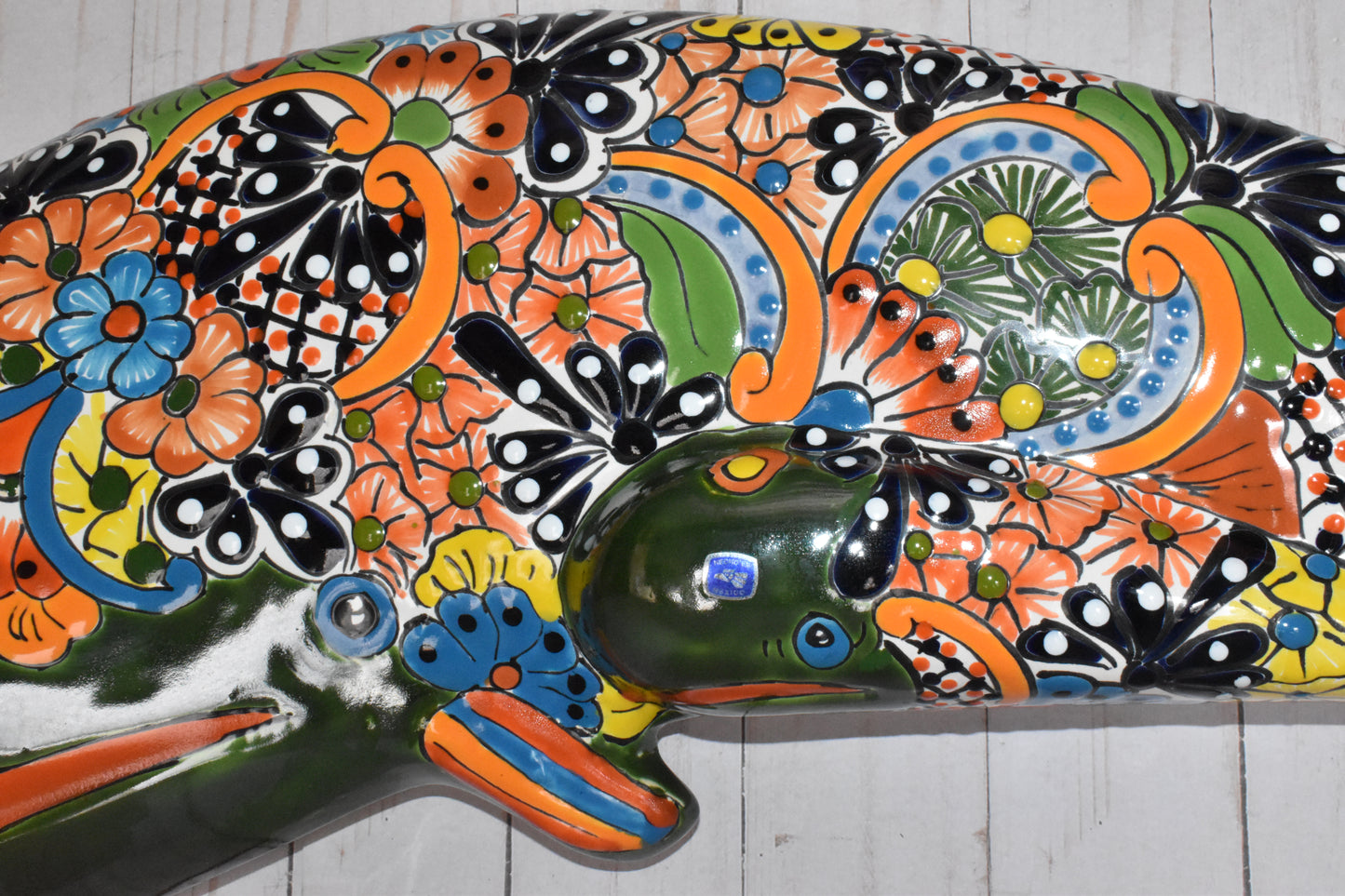 Wall Whale Talavera Collection