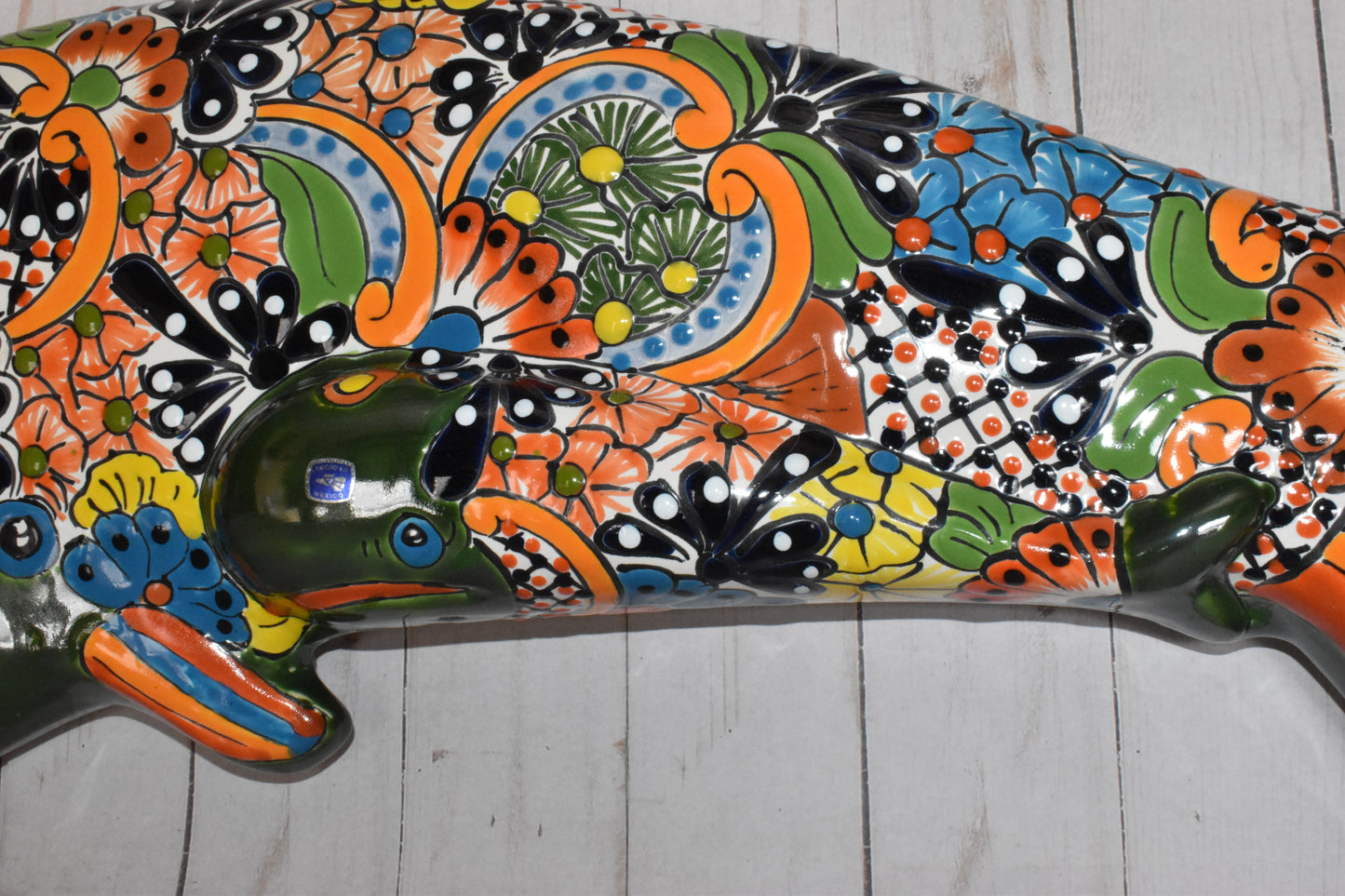 Wall Whale Talavera Collection