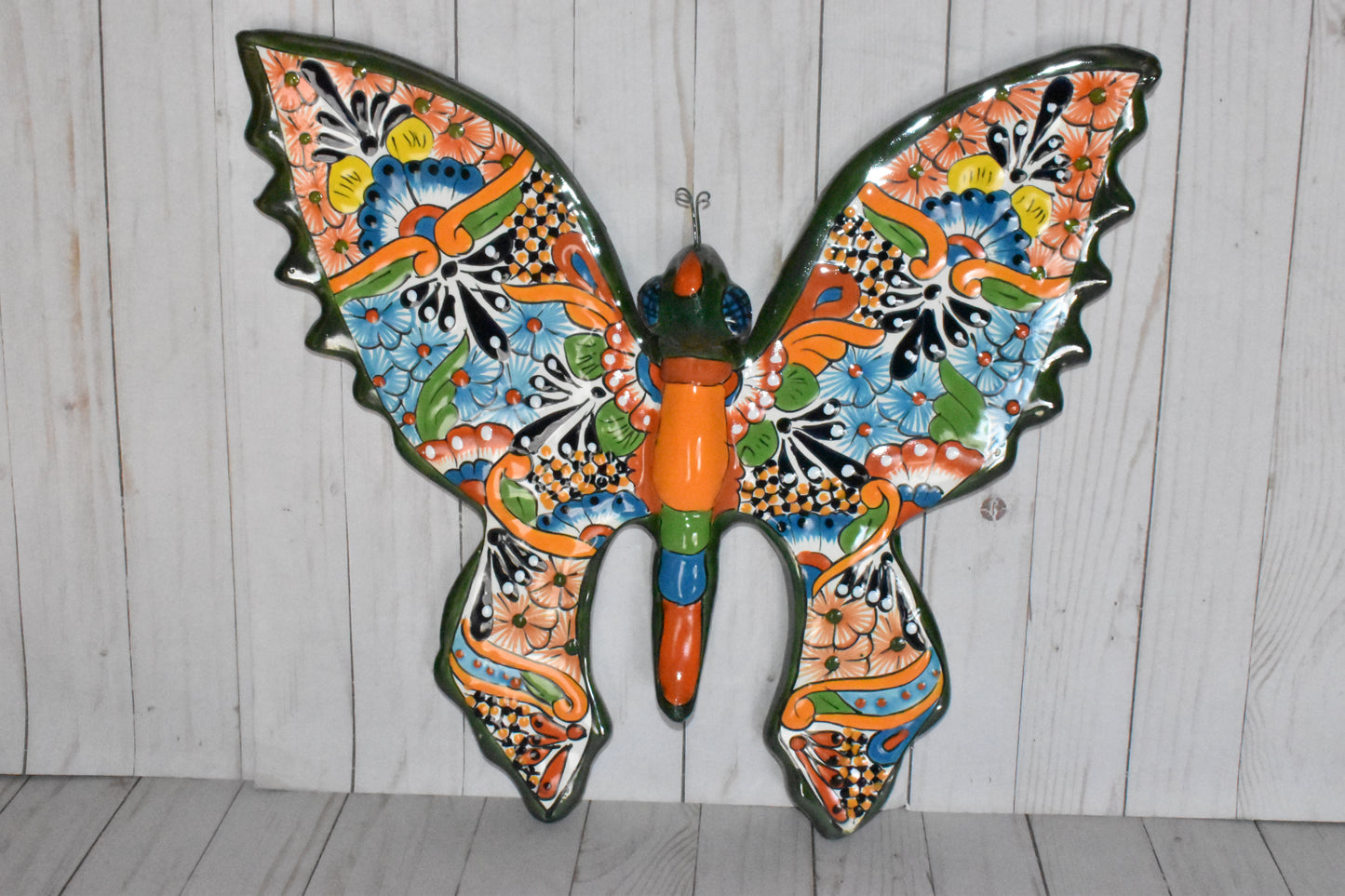 EXTRA LARGE WALL TALAVERA BUTTERFLIES