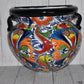Wall Small Talavera Planters Mexican Style