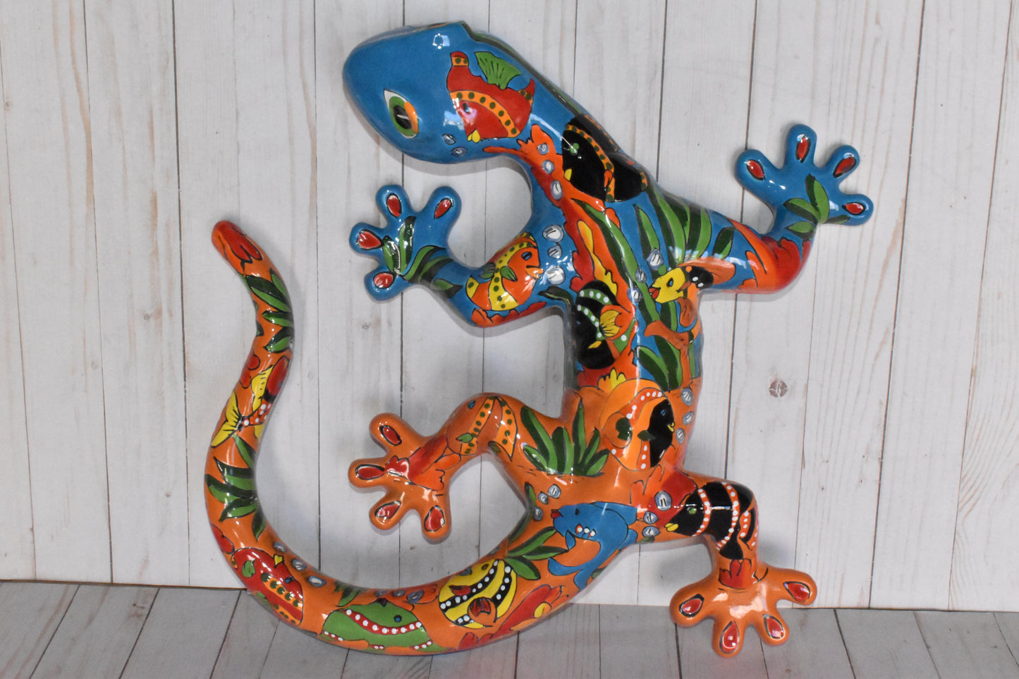 Limited Edition of Extra Large Talavera Ceramic Wall Hanging Geicos