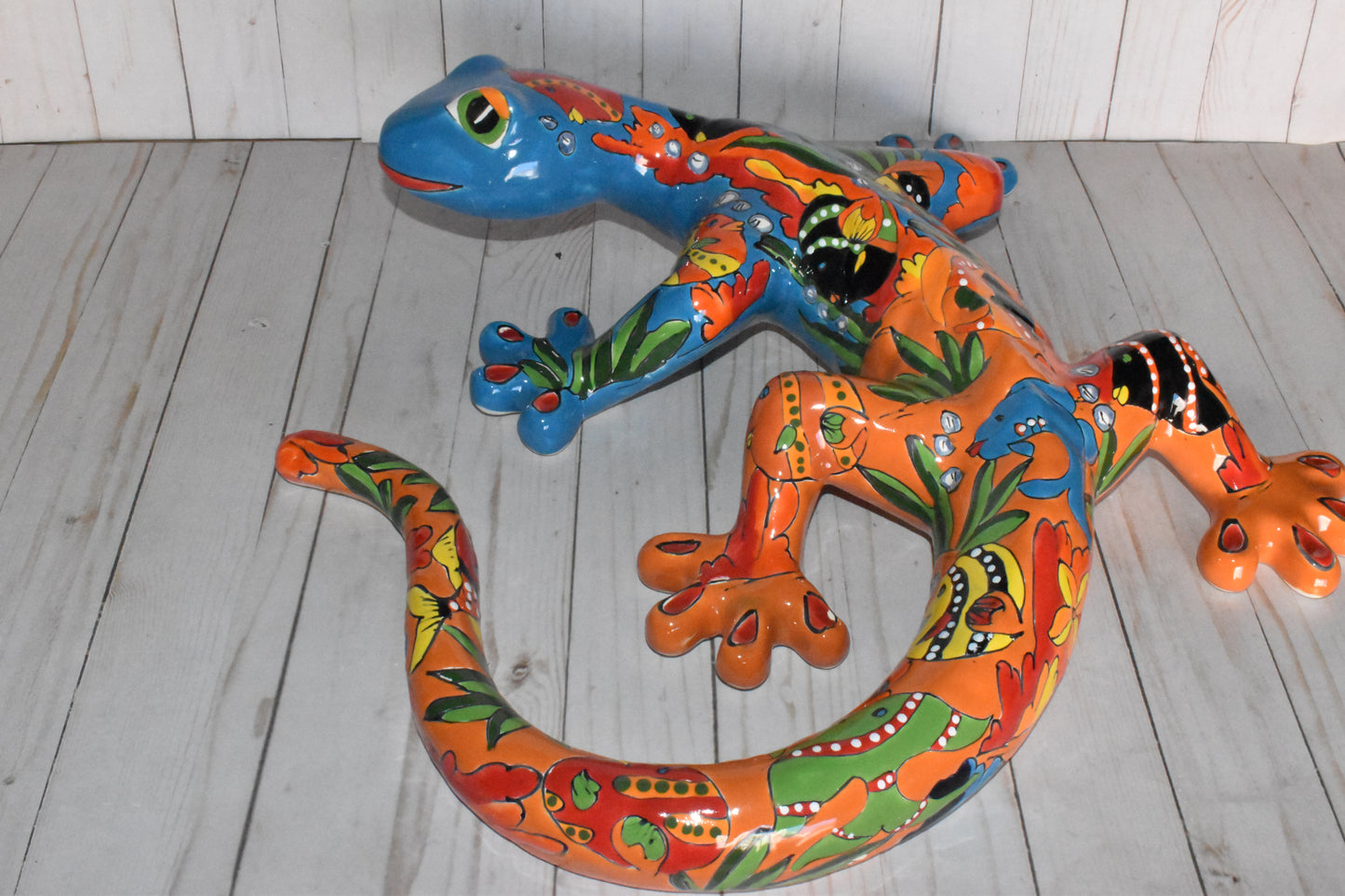 Limited Edition of Extra Large Talavera Ceramic Wall Hanging Geicos