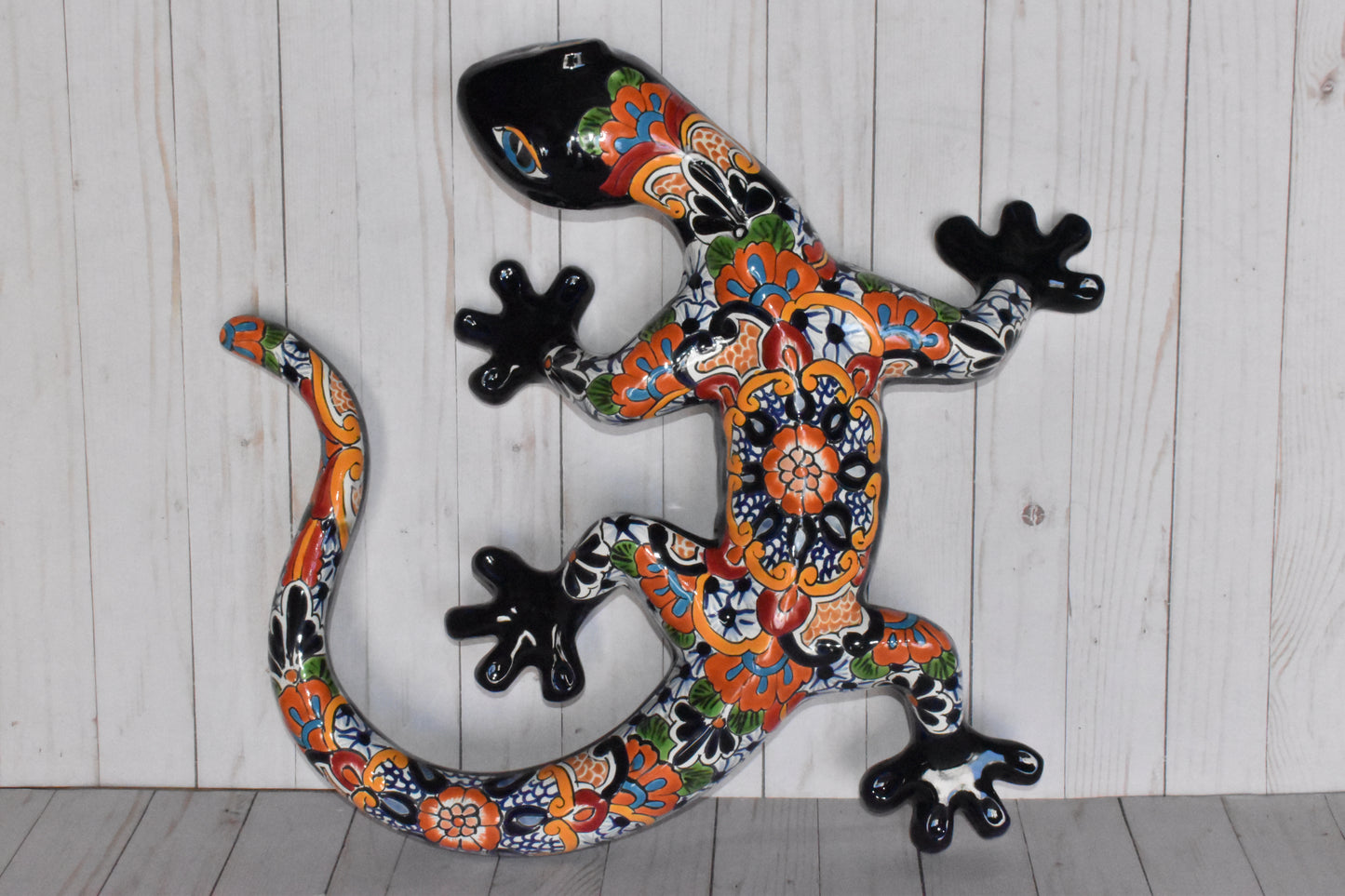 Limited Edition of Extra Large Talavera Ceramic Wall Hanging Geicos