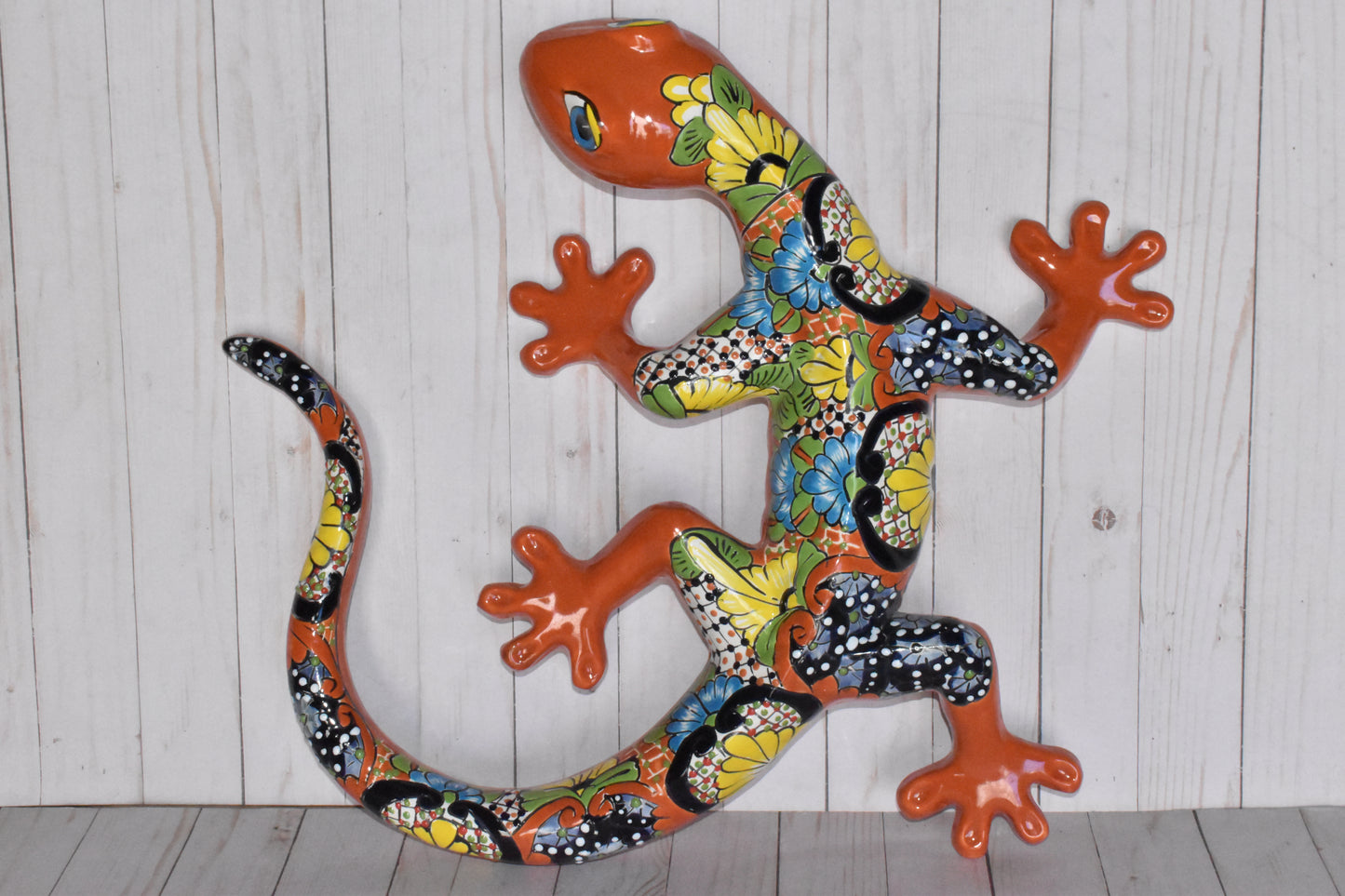 Limited Edition of Extra Large Talavera Ceramic Wall Hanging Geicos
