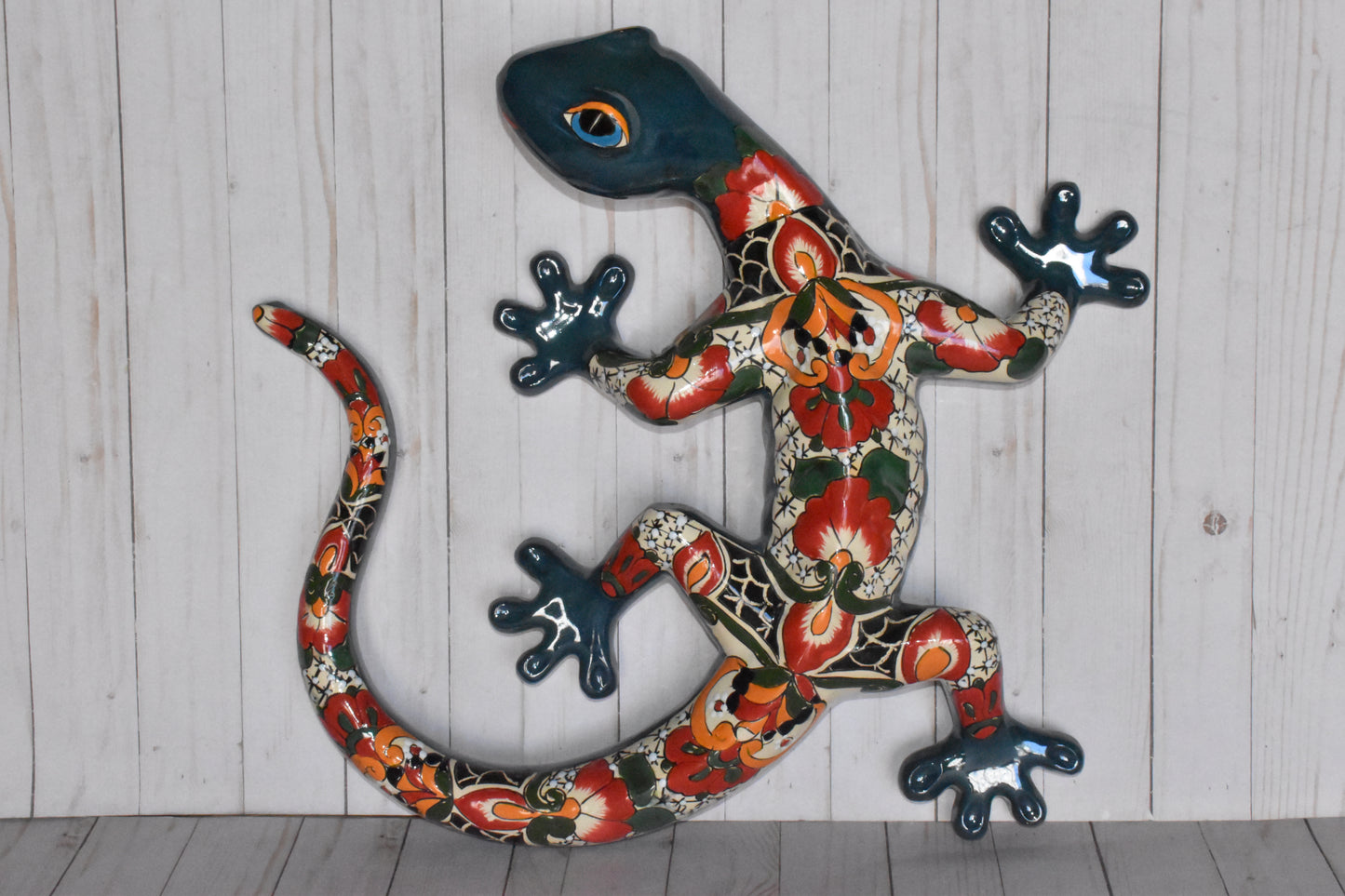 Limited Edition of Extra Large Talavera Ceramic Wall Hanging Geicos