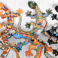 Limited Edition of Extra Large Talavera Ceramic Wall Hanging Geicos