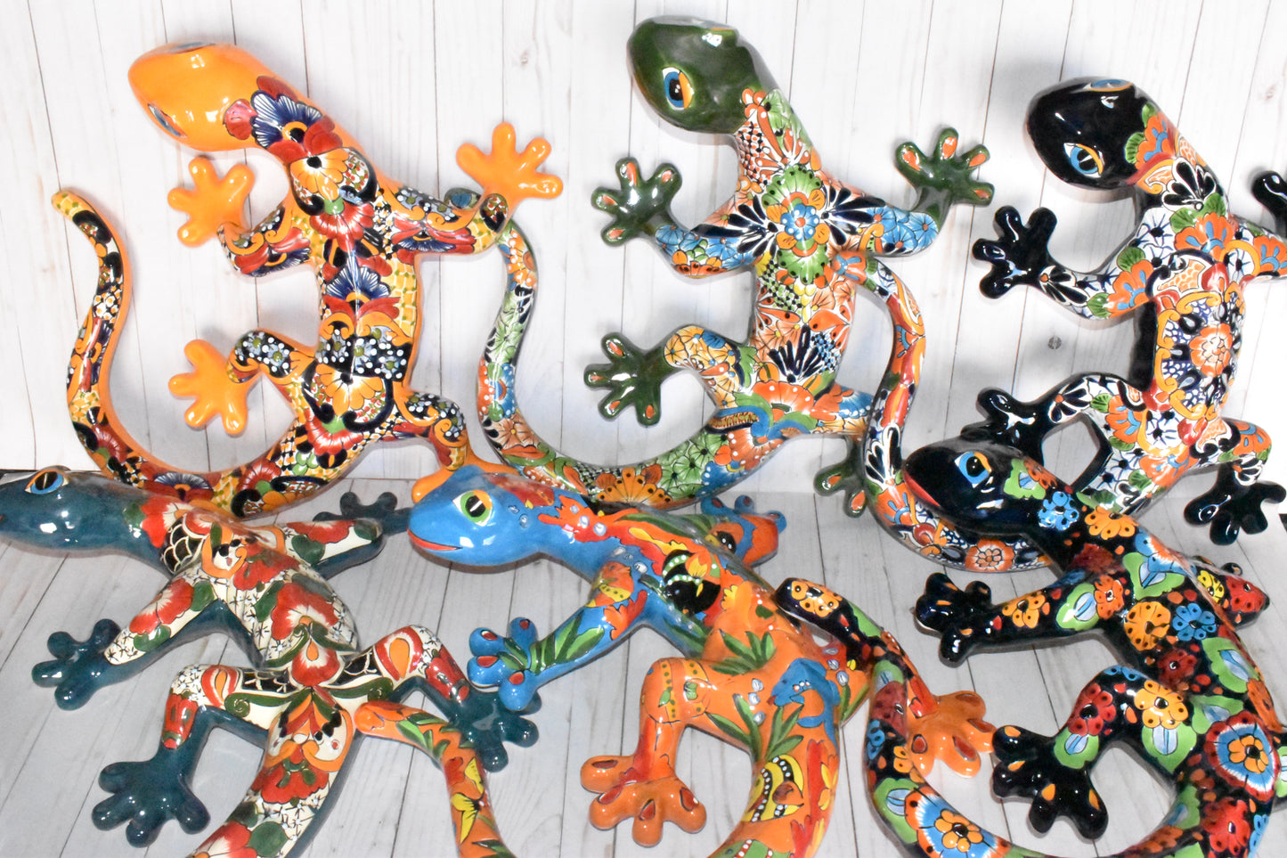 Limited Edition of Extra Large Talavera Ceramic Wall Hanging Geicos