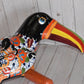 HANGING TOUCAN WHITE PUEBLA