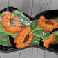 HANGING TOUCAN ORANGE SUNFLOWERS