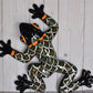 LARGE TALAVERA WALL FROGS