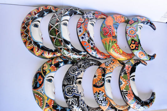 Wall Plaque Moons Talavera Collection