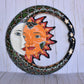 Large Mexican Talavera Hanging Eclipses