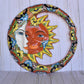 Large Mexican Talavera Hanging Eclipses
