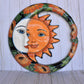 Large Mexican Talavera Hanging Eclipses