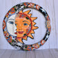 Large Mexican Talavera Hanging Eclipses