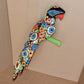 Jumbo XXLG Hanging Talavera Parrot in Flowers Pattern