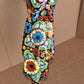 Jumbo XXLG Hanging Talavera Parrot in Flowers Pattern