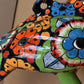 Jumbo XXLG Hanging Talavera Parrot in Flowers Pattern