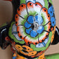 Jumbo XXLG Hanging Talavera Parrot in Flowers Pattern