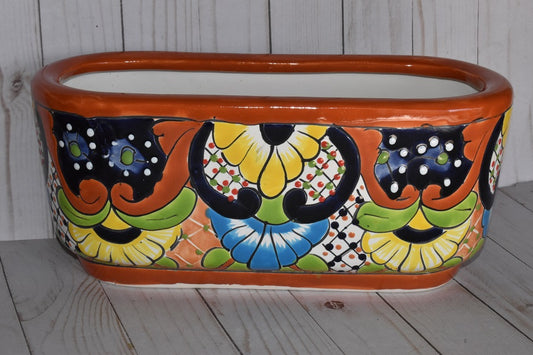 Oval Floor Planters