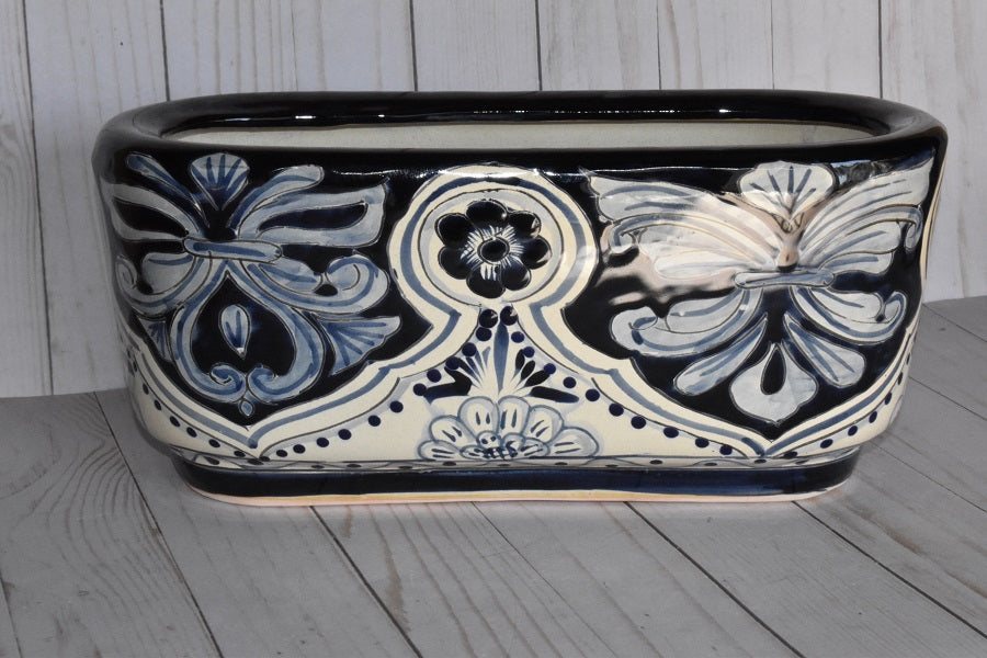 Oval Floor Planters