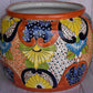 COLLECTION ROUND TALAVERA FLOWER PLANTERS