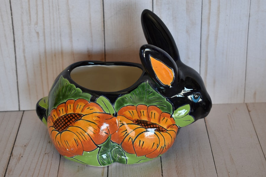 COLLECTION TALAVERA RABBITS FLOWERPOTS – Sol de Mexico Imports