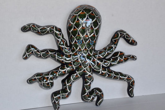 Wall Hanging Octopus Talavera Collection