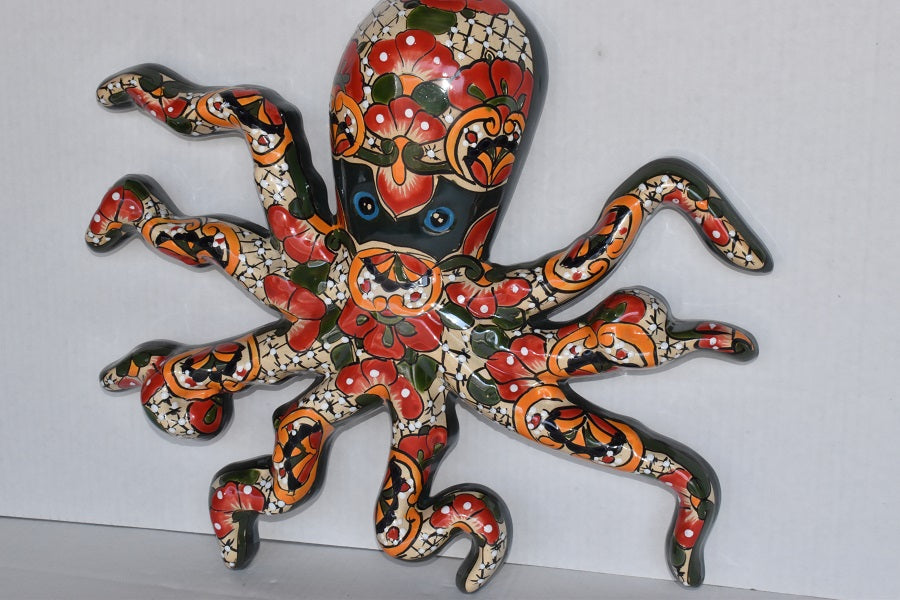 Wall Hanging Octopus Talavera Collection