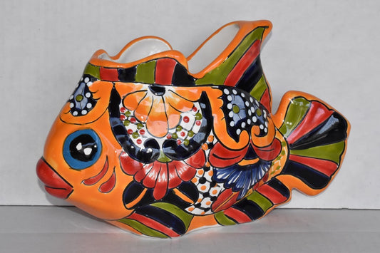 Collection Small Fish Talavera Planters