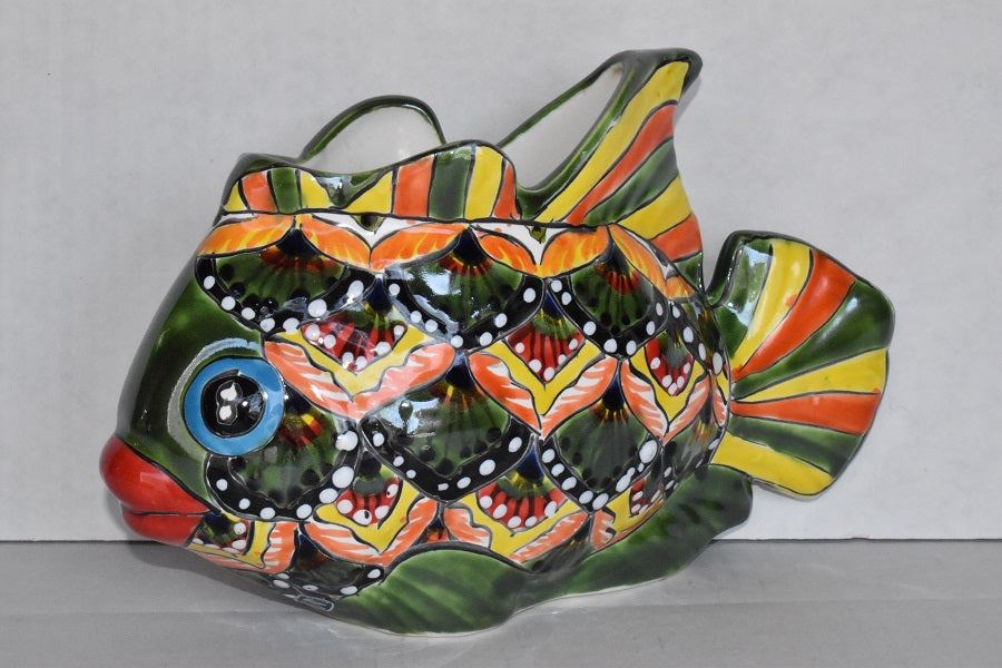 Fish Talavera Planters