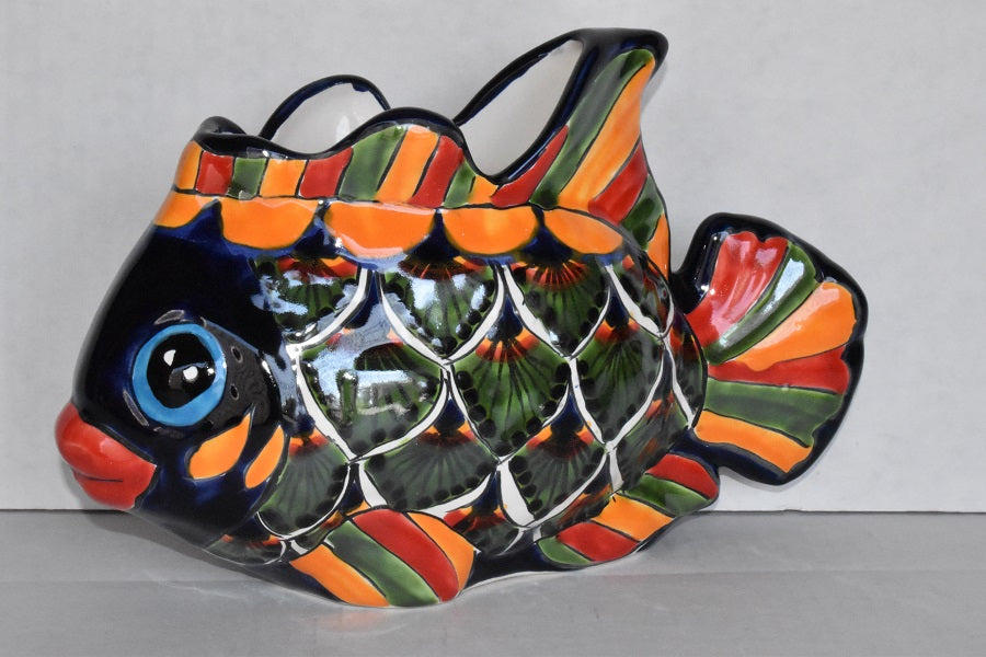 Fish Talavera Planters