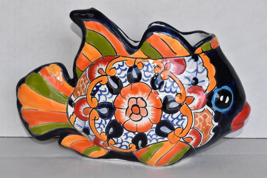 Small Fish Talavera Planters
