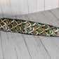 Large Beautiful Hanging Parrot Green Peacock Feathers