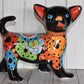 Standing Chihuahuas figurine Talavera Ceramic Dog