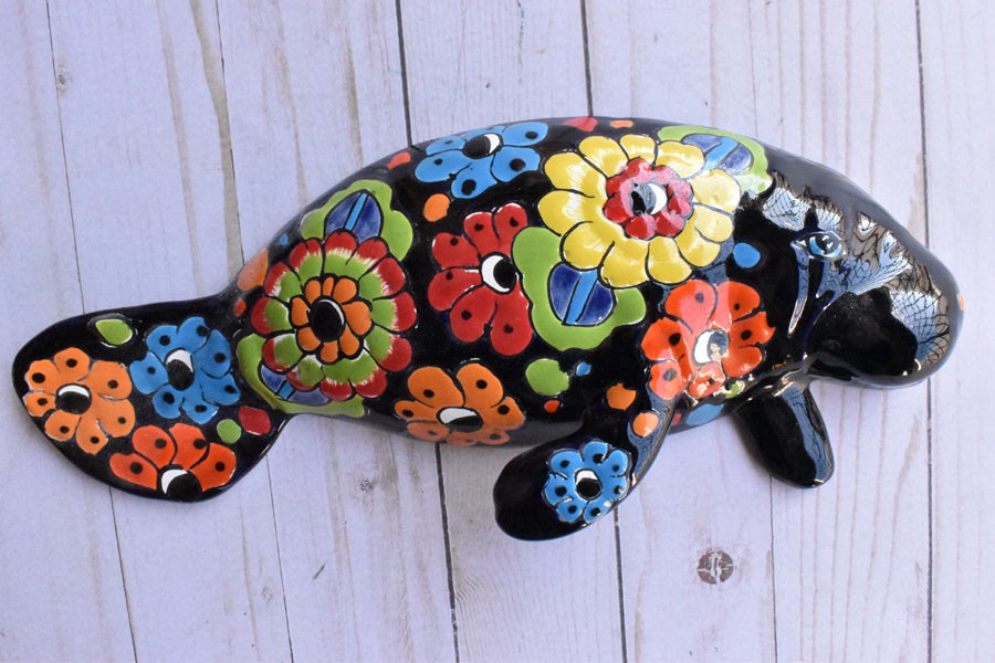 Hanging Talavera Manatees
